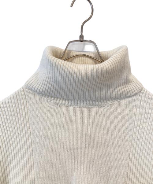 LAUREN RALPH LAUREN（ローレンラルフローレン）LAUREN RALPH LAUREN (ローレンラルフローレン) ハイネックニット ホワイト サイズ:Sの古着・服飾アイテム