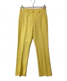 Max Mara WEEK END LINE（マックスマーラ ウイークエンドライン）の古着「パンツ　1578-10537」｜イエロー