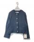 pual ce cin（ピュアルセシン）の古着「コットンツィードショートジャケット　0241070070」｜ブラック