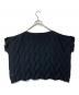 me ISSEY MIYAKE (ミーイッセイ ミヤケ) カットソー ブラック サイズ:表記がないため不明：18000円