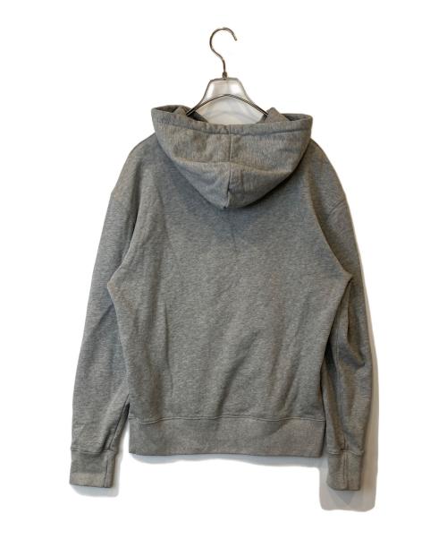 maison kitsune（メゾンキツネ）MAISON KITSUNE (メゾンキツネ) CHILLAX FOX PATCH パーカー IU00355KM0001 グレー サイズ:Lの古着・服飾アイテム