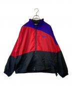 REEBOKリーボック）の古着「ナイロンジャケット」｜レッド×ブラック
