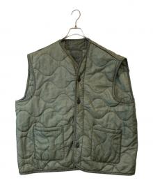US ARMY（ユーエスアーミー）の古着「キルティングベスト　8415-01-527-7321」｜ブラウン