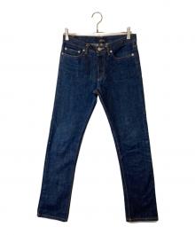 A.P.C.（アーペーセー）の古着「リジットデニムパンツ」｜インディゴ