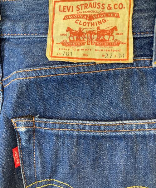 LEVI'S VINTAGE CLOTHING（リーバイス ビンテージ クロージング）LEVI'S VINTAGE CLOTHING (リーバイス ビンテージ クロージング) 701デニムパンツ インディゴ サイズ:68.5cm (W27)の古着・服飾アイテム