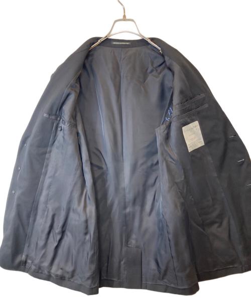 Yohji Yamamoto pour homme（ヨウジヤマモト プールオム）Yohji Yamamoto pour homme (ヨウジヤマモト プールオム) 左二重ラペル3BJK　HJ-J27-100 ブラック サイズ:2の古着・服飾アイテム