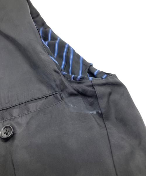 Yohji Yamamoto pour homme（ヨウジヤマモト プールオム）Yohji Yamamoto pour homme (ヨウジヤマモト プールオム) 左二重ラペル3BJK　HJ-J27-100 ブラック サイズ:2の古着・服飾アイテム