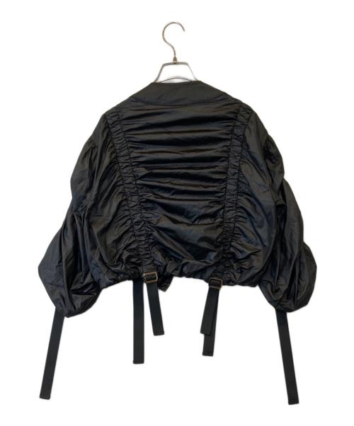 Ezick（エジック）Ezick (エジック) シャーリングシアーブルゾン　EZ407003BW ブラック サイズ:FREEの古着・服飾アイテム