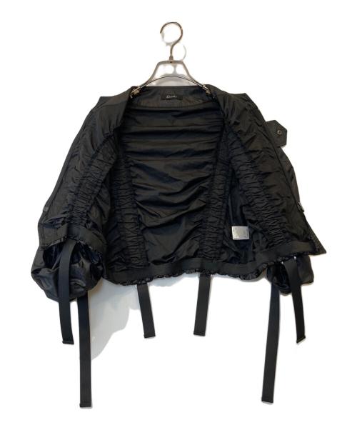 Ezick（エジック）Ezick (エジック) シャーリングシアーブルゾン　EZ407003BW ブラック サイズ:FREEの古着・服飾アイテム