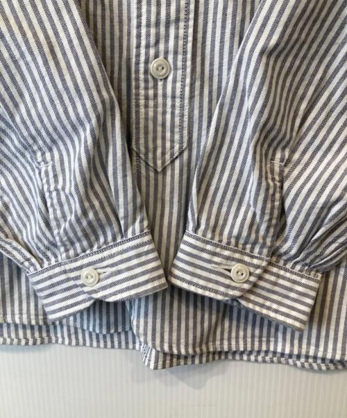 DANTON（ダントン）DANTON (ダントン) バンドカラーシャツ グレー サイズ:SIZE 38の古着・服飾アイテム