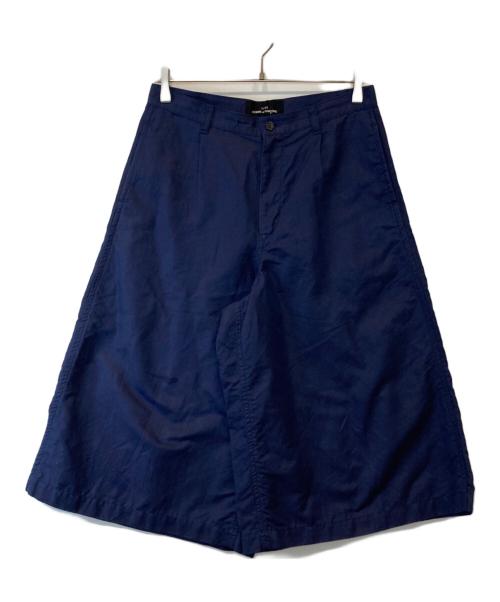 tricot COMME des GARCONS（トリココムデギャルソン）tricot COMME des GARCONS (トリココムデギャルソン) ワイドクロップドパンツ　TG-P015 ネイビー サイズ:Mの古着・服飾アイテム