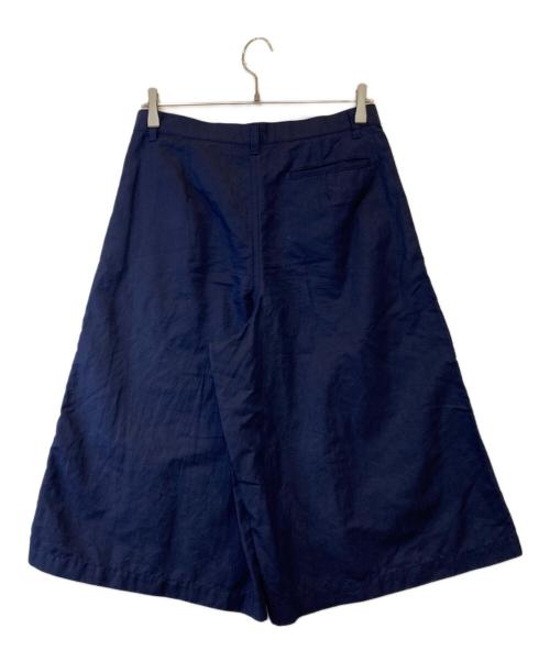 tricot COMME des GARCONS（トリココムデギャルソン）tricot COMME des GARCONS (トリココムデギャルソン) ワイドクロップドパンツ　TG-P015 ネイビー サイズ:Mの古着・服飾アイテム