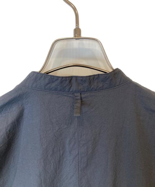 YUNI（ユニ）YUNI (ユニ) コットンキャッチワッシャーバンドカラーワンピース　17-01-OP-010-24-1 グレー サイズ:FREEの古着・服飾アイテム