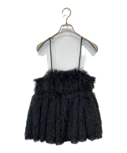 Adam et Rope（アダム エ ロペ）Adam et Rope (アダム エ ロペ) フェザーライクキャミソール GAF-53500 ブラック サイズ:FREE 未使用品の古着・服飾アイテム