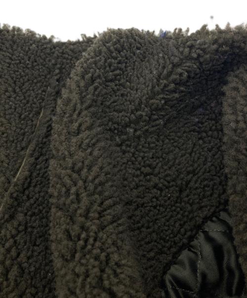 Cinquanta（チンクワンタ）Cinquanta (チンクワンタ) ムートンジャケット 5312 カーキ×ネイビー サイズ:38の古着・服飾アイテム