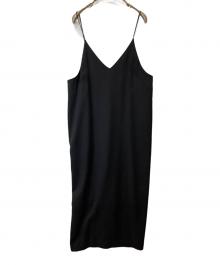 IENA（イエナ）の古着「リネンライクキャミワンピース 20040900307110」｜ブラック