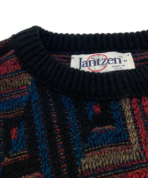 JANTZEN（ジャンセン）JANTZEN (ジャンセン) 古着ニット ブラック サイズ:Mの古着・服飾アイテム
