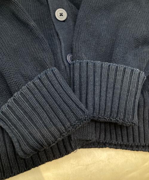 POLO BY RALPH LAUREN（ポロ バイ ラルフローレン）POLO by RALPH LAUREN (ポロ バイ ラルフローレン) コットンカーディガン ネイビー サイズ:Mの古着・服飾アイテム