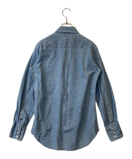 45rpm（45アールピーエム）45rpm (45アールピーエム) シャンブレーシャツ インディゴ サイズ:1の古着・服飾アイテム