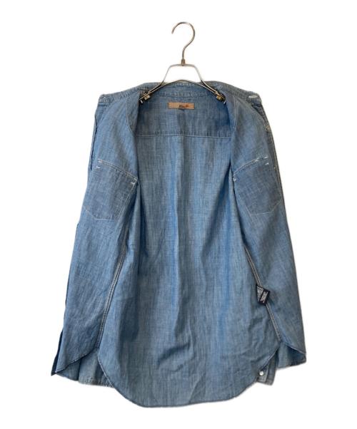 45rpm（45アールピーエム）45rpm (45アールピーエム) シャンブレーシャツ インディゴ サイズ:1の古着・服飾アイテム
