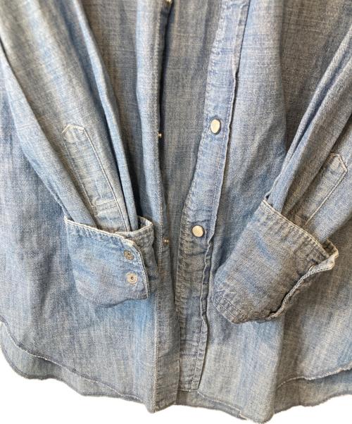 45rpm（45アールピーエム）45rpm (45アールピーエム) シャンブレーシャツ インディゴ サイズ:1の古着・服飾アイテム