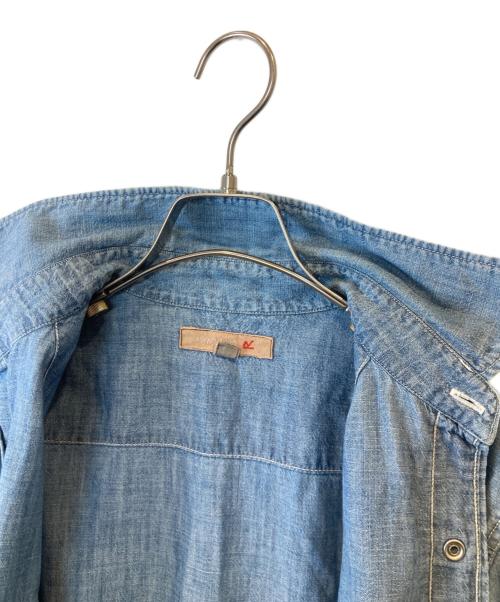 45rpm（45アールピーエム）45rpm (45アールピーエム) シャンブレーシャツ インディゴ サイズ:1の古着・服飾アイテム