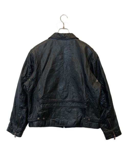 wilsons leather（ウィルソンズレザー）wilsons leather (ウィルソンズレザー) レザージャケット ブラック サイズ:Mの古着・服飾アイテム