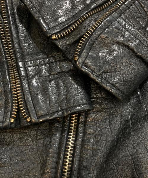 wilsons leather（ウィルソンズレザー）wilsons leather (ウィルソンズレザー) レザージャケット ブラック サイズ:Mの古着・服飾アイテム