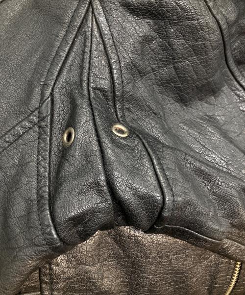 wilsons leather（ウィルソンズレザー）wilsons leather (ウィルソンズレザー) レザージャケット ブラック サイズ:Mの古着・服飾アイテム