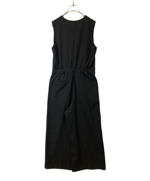 JOURNAL STANDARD relume（ジャーナルスタンダード レリューム）JOURNAL STANDARD relume (ジャーナルスタンダード レリューム) TRツイルVネックサロペット　23030462103030 ブラック サイズ:38の古着・服飾アイテム