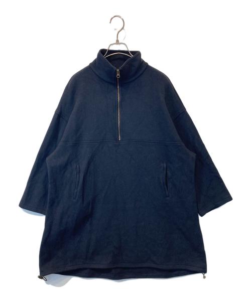FRAMeWORK（フレームワーク）FRAMeWORK (フレームワーク) ウールジャージジップアップミニワンピース 21040220613040 ネイビー サイズ:FREEの古着・服飾アイテム