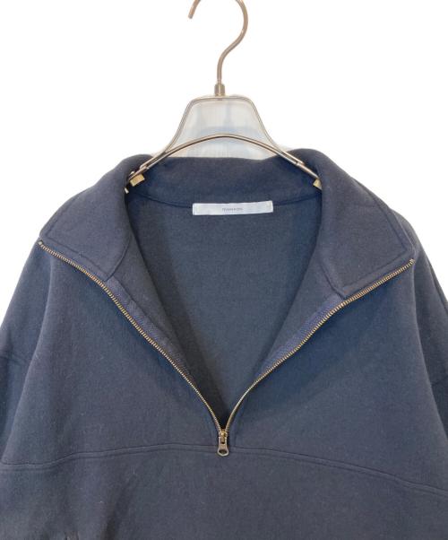 FRAMeWORK（フレームワーク）FRAMeWORK (フレームワーク) ウールジャージジップアップミニワンピース 21040220613040 ネイビー サイズ:FREEの古着・服飾アイテム