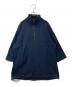 FRAMeWORK（フレームワーク）の古着「ウールジャージジップアップミニワンピース 21040220613040」｜ネイビー