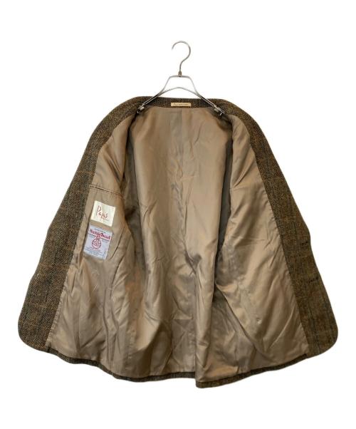 PAPAS（パパス）PAPAS (パパス) ウールテーラードジャケット 	D0484FJ ブラウン サイズ:Mの古着・服飾アイテム