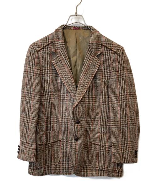 Done gal（ドニゴール）Done gal (ドニゴール) ツイードジャケット ブラウン サイズ:98の古着・服飾アイテム