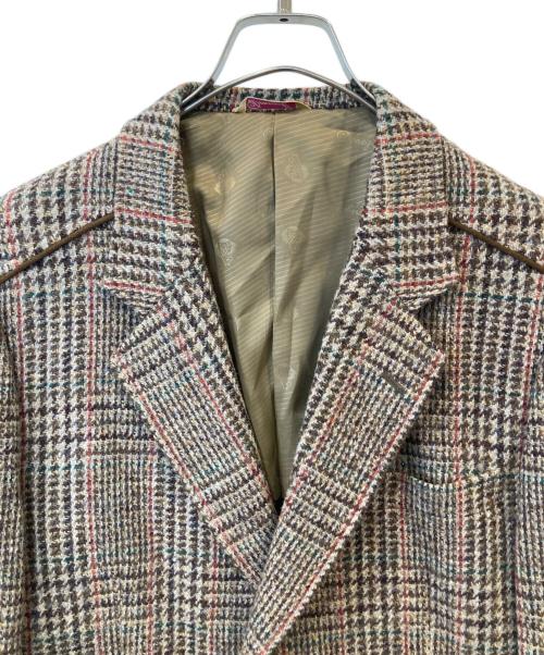 Done gal（ドニゴール）Done gal (ドニゴール) ツイードジャケット ブラウン サイズ:98の古着・服飾アイテム