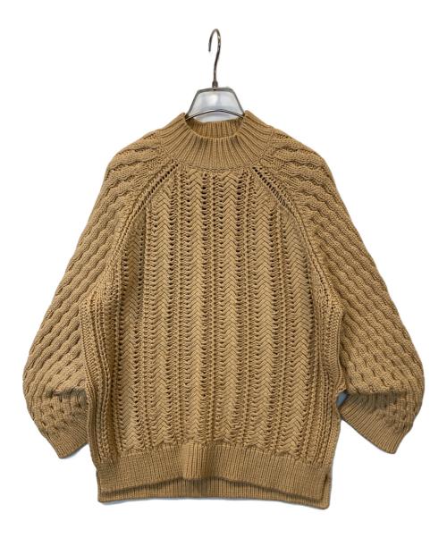3.1 phillip lim（スリーワンフィリップリム）3.1 phillip lim (スリーワンフィリップリム) ケーブルニット ベージュ サイズ:XSの古着・服飾アイテム