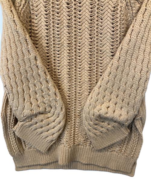 3.1 phillip lim（スリーワンフィリップリム）3.1 phillip lim (スリーワンフィリップリム) ケーブルニット ベージュ サイズ:XSの古着・服飾アイテム