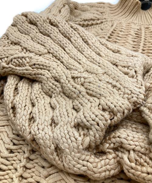 3.1 phillip lim（スリーワンフィリップリム）3.1 phillip lim (スリーワンフィリップリム) ケーブルニット ベージュ サイズ:XSの古着・服飾アイテム