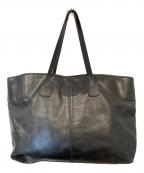 TUSTINGタスティング）の古着「レザートートバッグ」｜ブラック