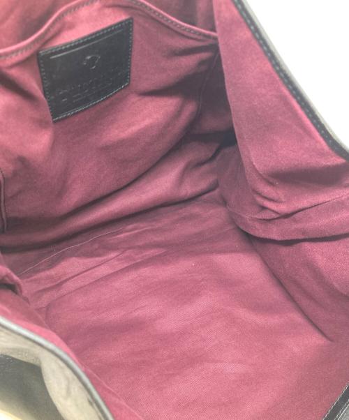 TUSTING（タスティング）TUSTING (タスティング) レザートートバッグ ブラックの古着・服飾アイテム