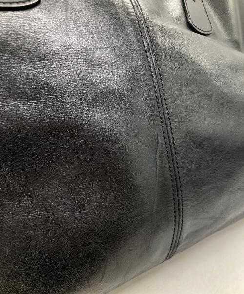 TUSTING（タスティング）TUSTING (タスティング) レザートートバッグ ブラックの古着・服飾アイテム