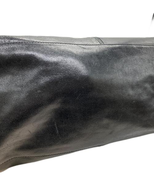 TUSTING（タスティング）TUSTING (タスティング) レザートートバッグ ブラックの古着・服飾アイテム