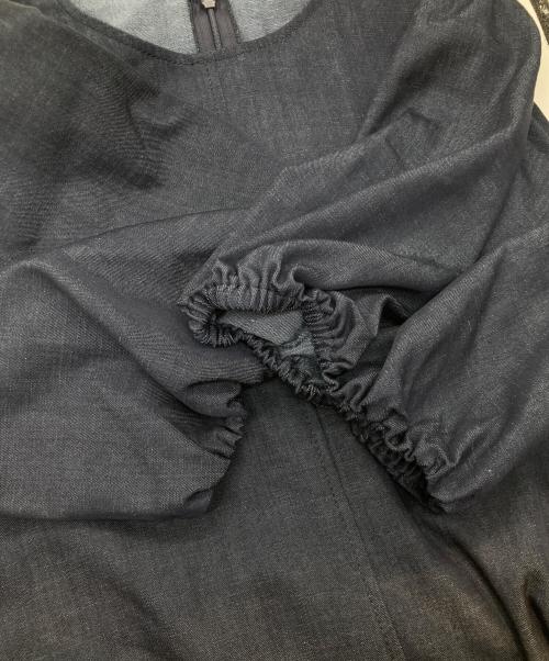 23区（ニジュウサンク）23区 (ニジュウサンク) デニムライクシャンブレー ワンピース OPWWCM0609 インディゴ サイズ:46 未使用品の古着・服飾アイテム