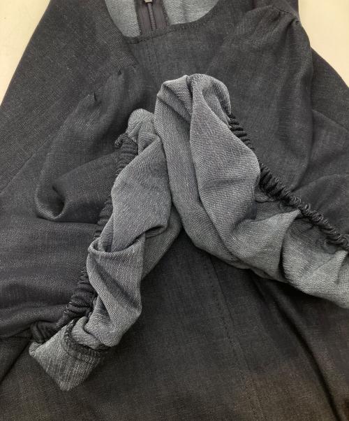 23区（ニジュウサンク）23区 (ニジュウサンク) デニムライクシャンブレー ワンピース OPWWCM0609 インディゴ サイズ:46 未使用品の古着・服飾アイテム