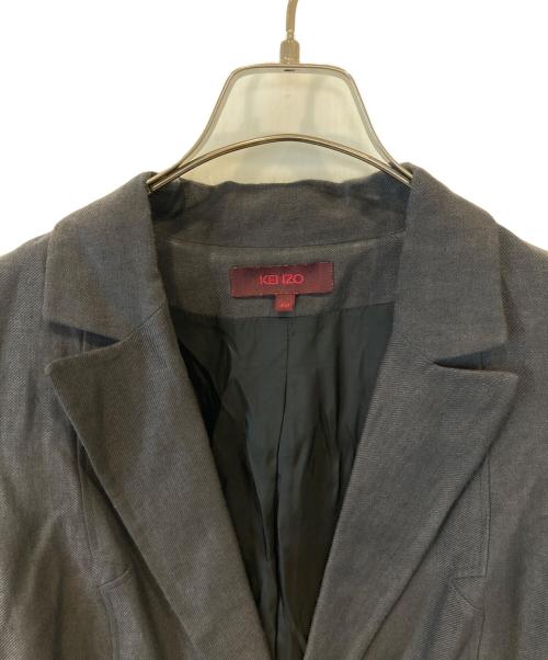 KENZO（ケンゾー）KENZO (ケンゾー) テーラードジャケット グレー サイズ:40の古着・服飾アイテム