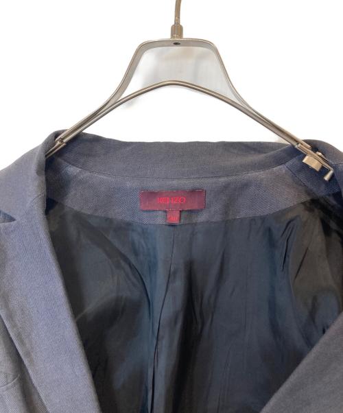KENZO（ケンゾー）KENZO (ケンゾー) テーラードジャケット グレー サイズ:40の古着・服飾アイテム