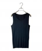 ISSEY MIYAKEイッセイミヤケ）の古着「プリーツカットソー PP04-JK600」｜ブラック