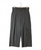 H&M×TOGA ARCHIVESエイチアンドエム×トーガアーカイブス）の古着「ワイドレッグパンツ」｜グレー