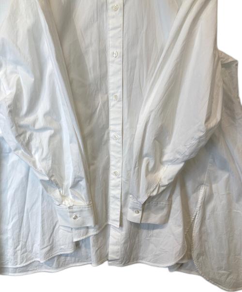 ENFOLD（エンフォルド）ENFOLD (エンフォルド) SOMELOS ランダムフレアSHIRT　300ES330-3300 ホワイト サイズ: 38の古着・服飾アイテム